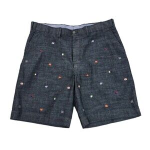 Polo Golf Ralph Lauren Shorts Mens 36 Nautical Embroidered Classic Fit